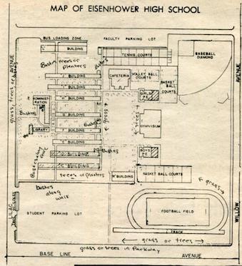 1970 map of EHS 