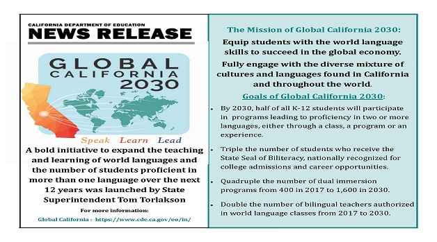 news release all students will graduate bilingual 