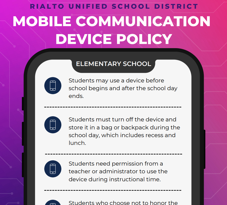   Mobile Communication Device Policy