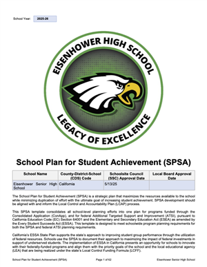 Cover of the SPSA