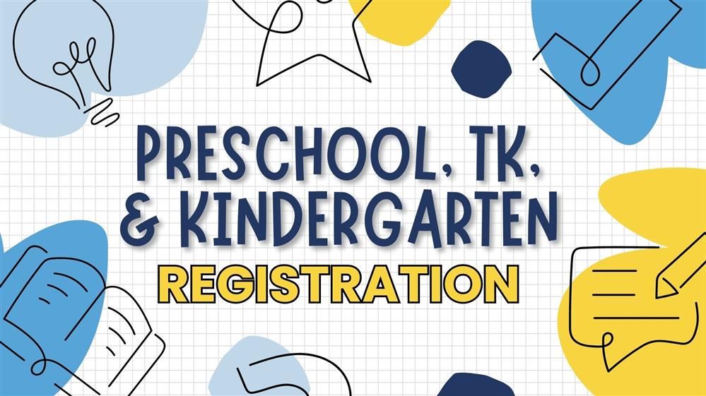 Preschool TK Kinder Registration 